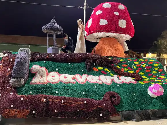 Primer desfile de carrozas de la edición 2024 con suspensiones por mal clima