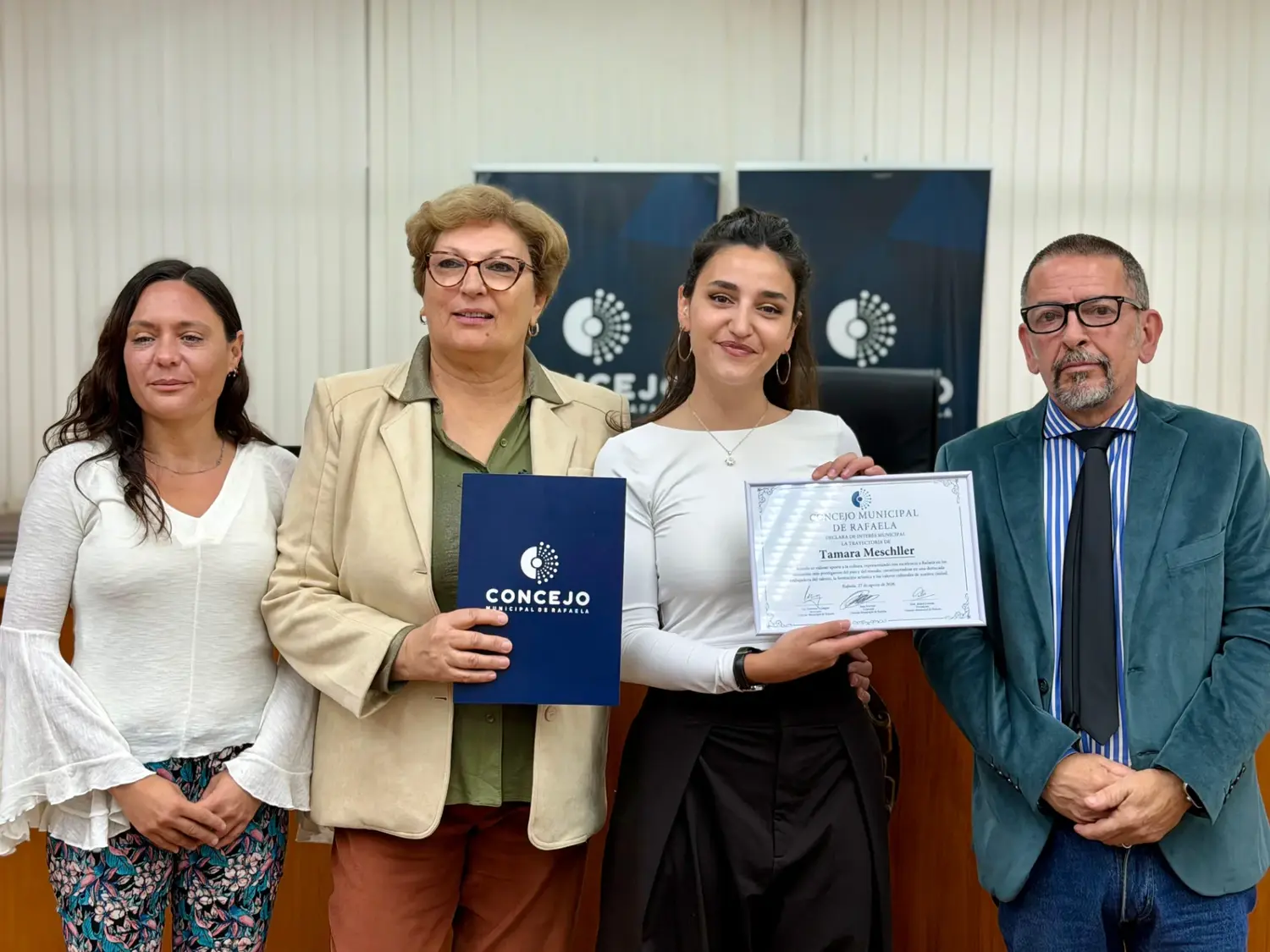 El Concejo de Rafaela reconoció a Tamara Meschller y avanzó con una “Zona 30” en el área central
