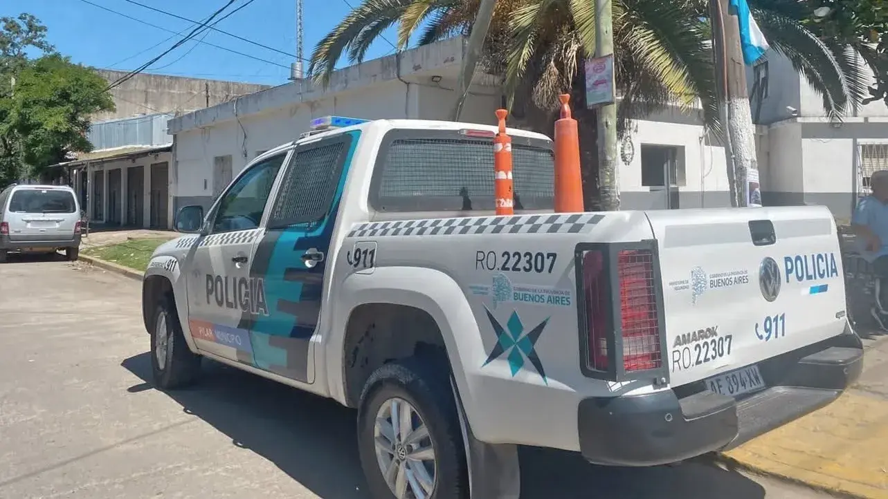Actuó la Comisaría Pilar Segunda, con asiento en Presidente Derqui.