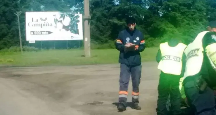 Multas por falta de la VTV sobre la intransitable Ruta 1001