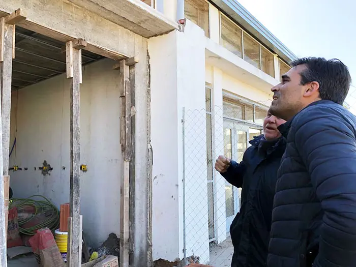 El municipio avanza con la obra de ampliación en la  Escuela Técnica Nº 1