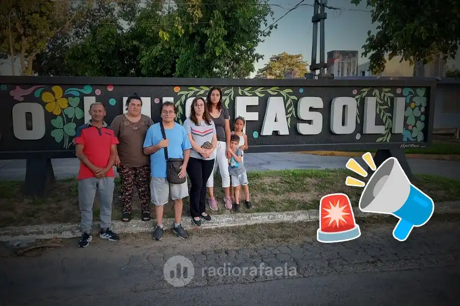 Fuerte reclamo del barrio Fasoli por seguridad: “Es inaguantable, no se puede seguir así”