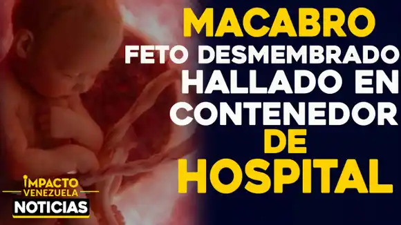 DANTESCO: hallan feto de 8 meses de gestación en bajante de basura del Hospital Central de San Cristóbal