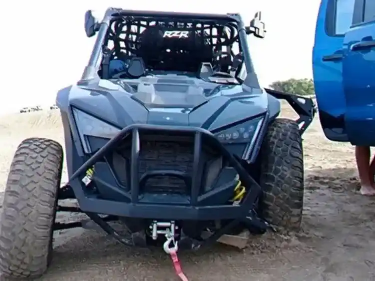 El hecho se produjo en el inicio del fin de semana de Carnaval, en un contexto de alta circulación de cuatriciclos, camionetas y vehículos todo terreno.