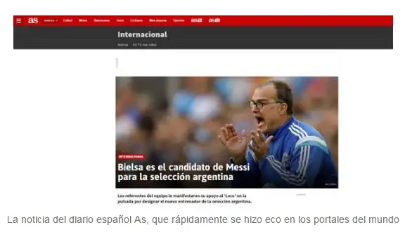 Messi ya tiene a su técnico favorito para la selección argentina