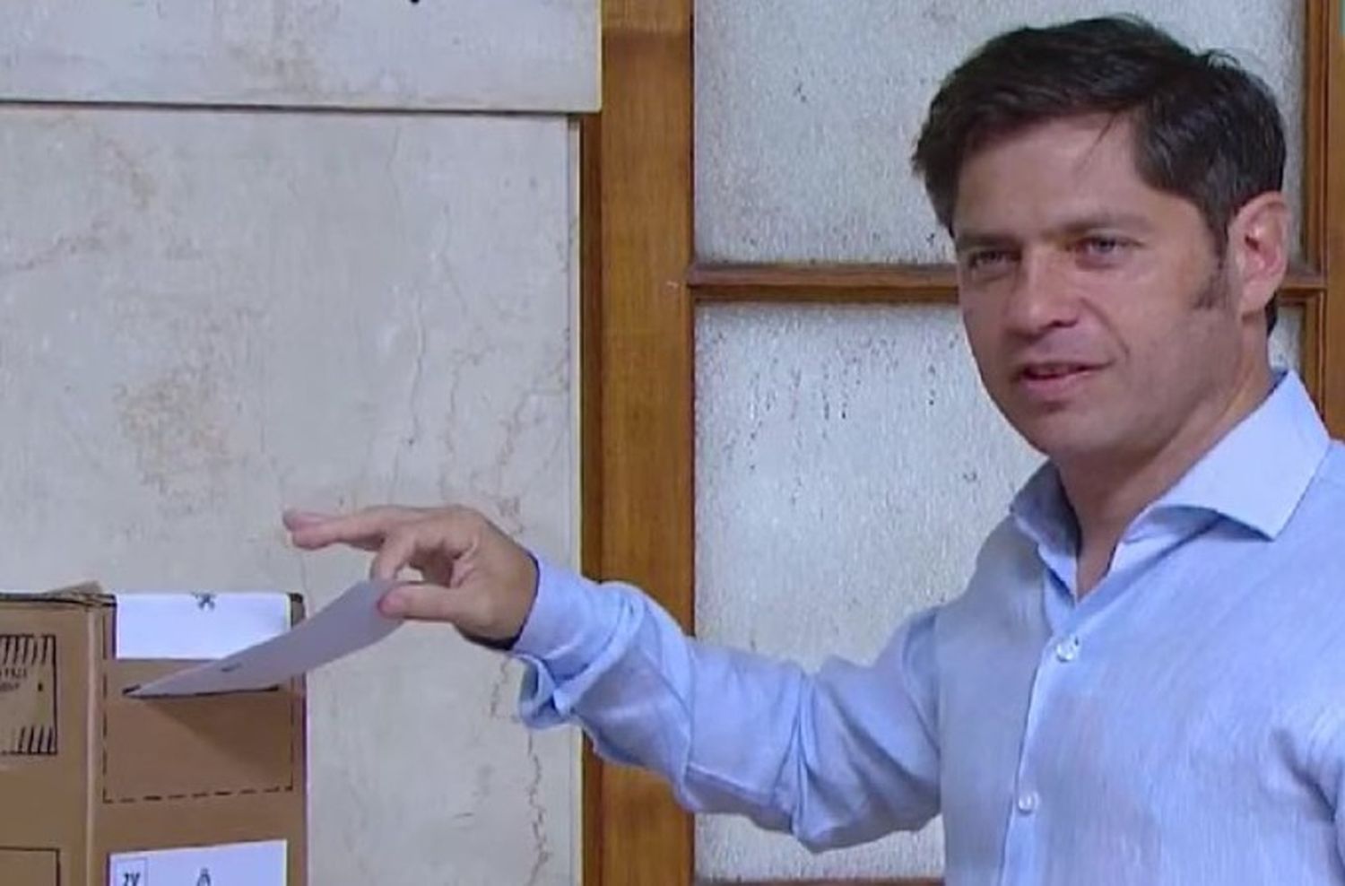 Kicillof: "Veo un buen espíritu y buena onda en la votación"