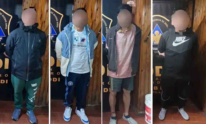Cayó una banda acusada de realizar violentas entraderas en Pilar y la región