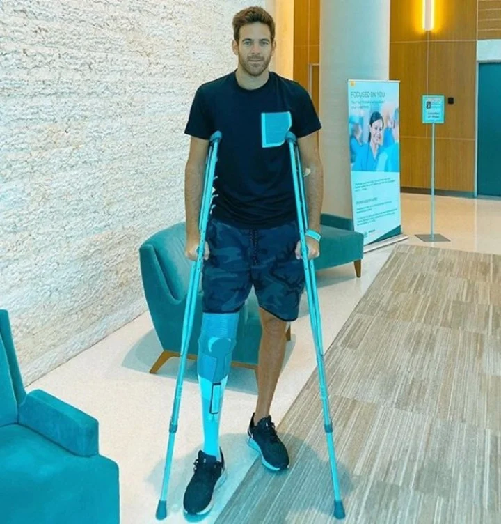 Del Potro y el martirio de las lesiones