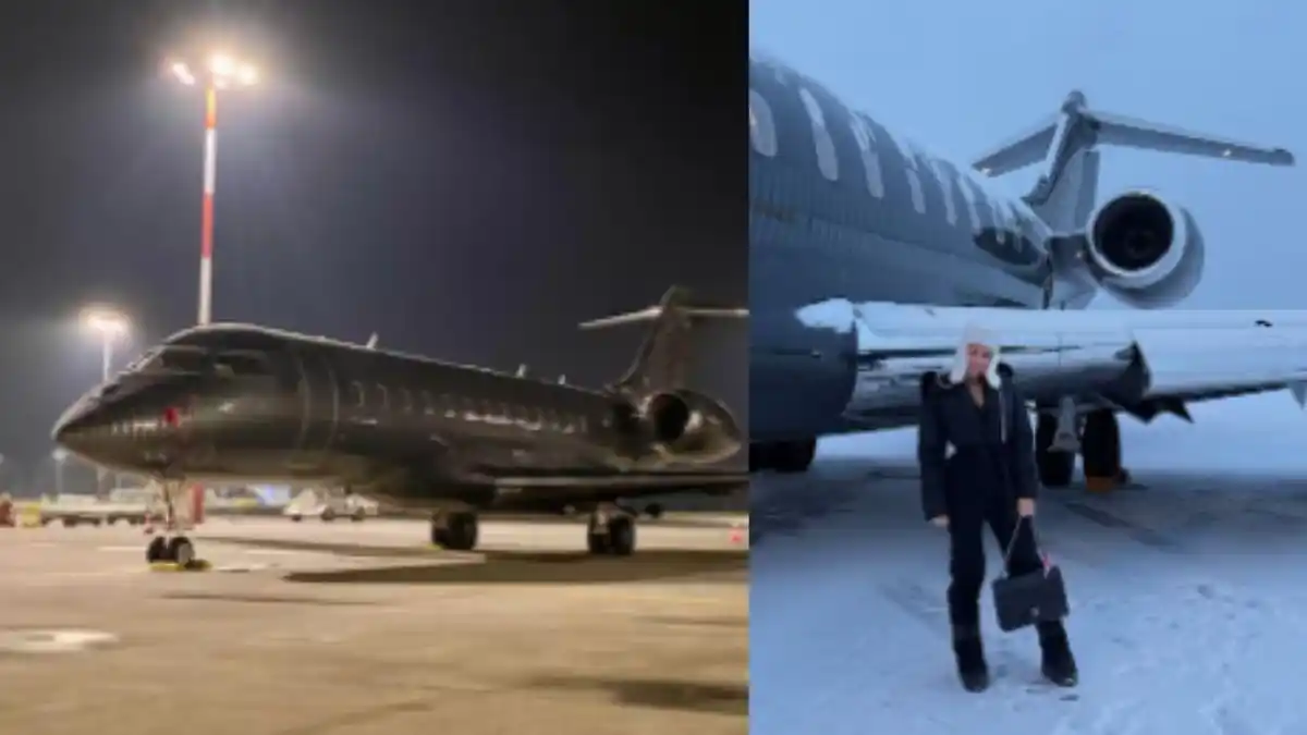 La pareja estrenó una aeronave exclusiva con interiores personalizados, ideal para sus viajes intercontinentales