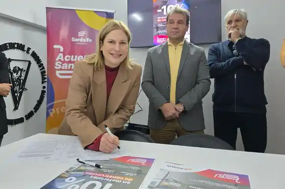 Scaglia valoró Acuerdo Santa Fe  como una herramienta para movilizar ventas en el territorio provincial