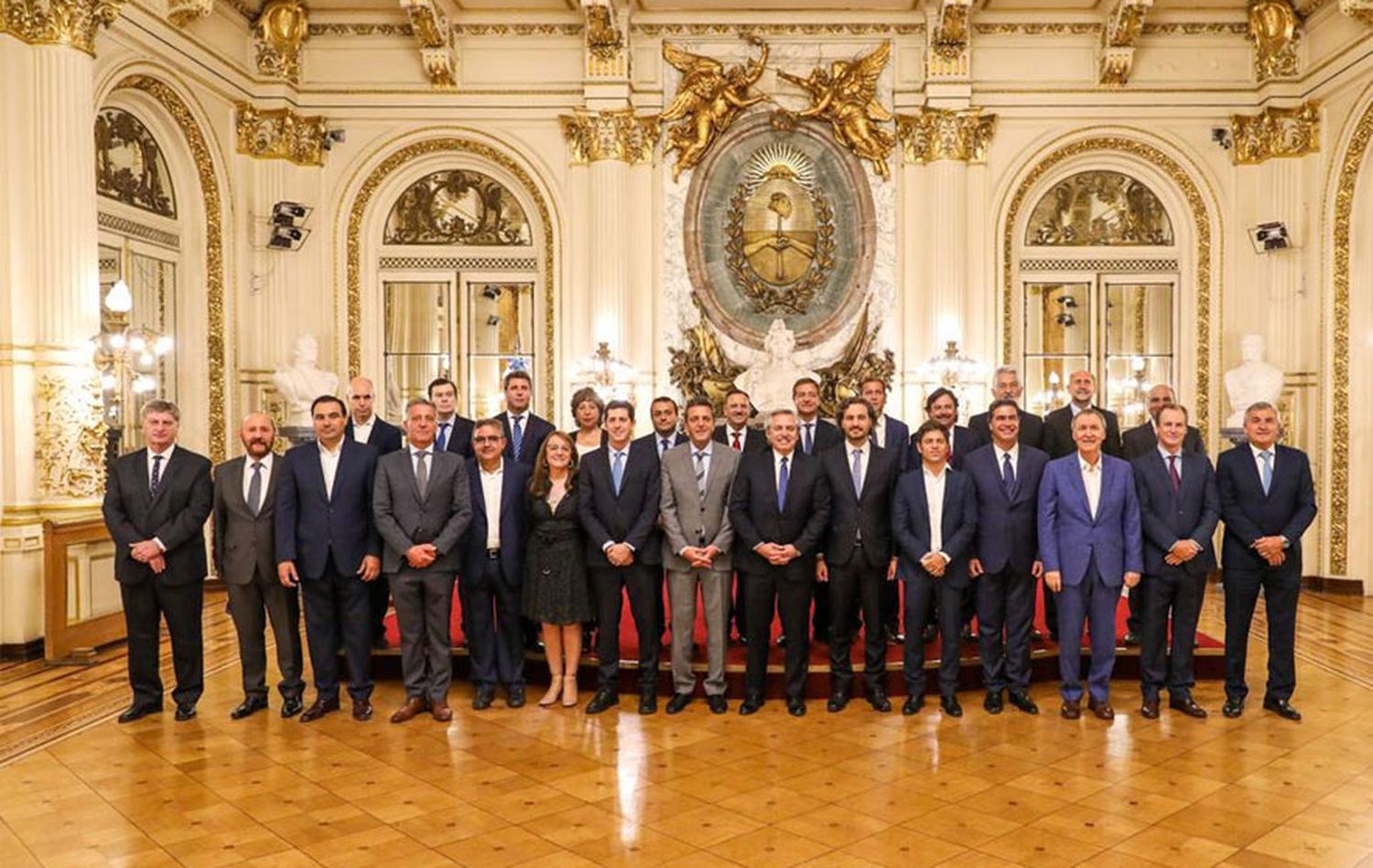 Fernández se reunió con gobernadores para suspender el Pacto Fiscal
