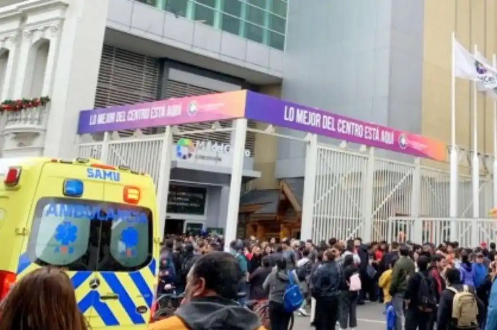 El cuerpo de Carabineros actuó en ambos lugares