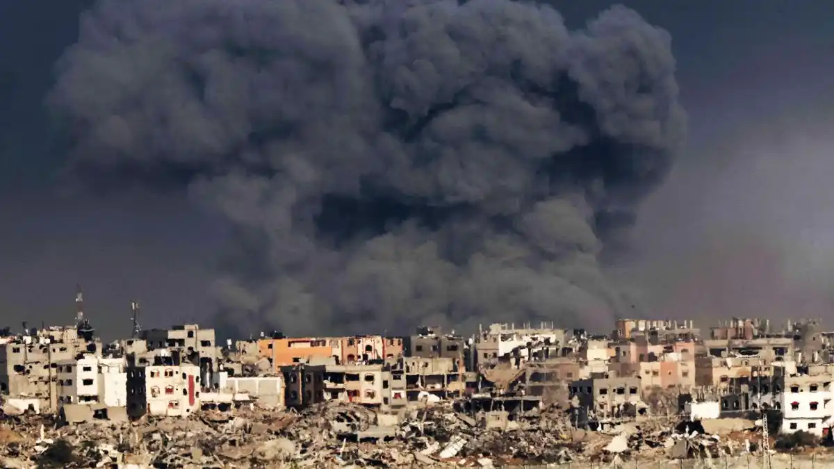 Israel lanzó nuevos ataques sobre Gaza.