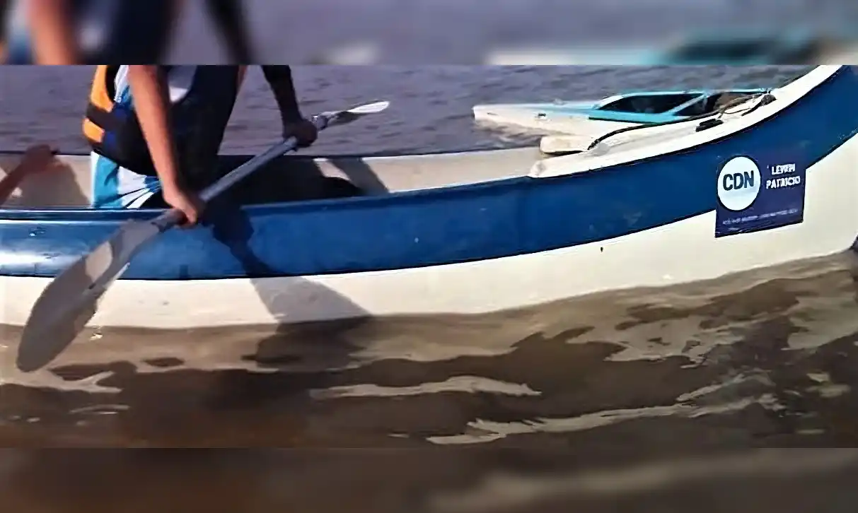 Apareció la piragua robada en la escuela de canotaje de Las Canaletas