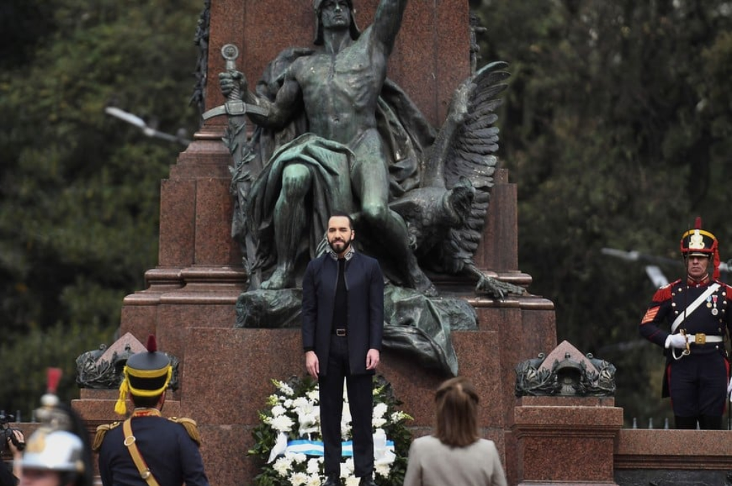 El presidente de El Salvador, Nayib Bukele.