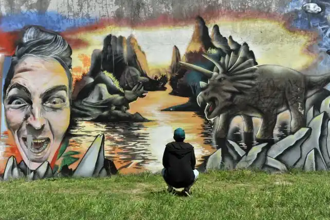 Murales en barrio Alvear, una galería oculta a cielo abierto