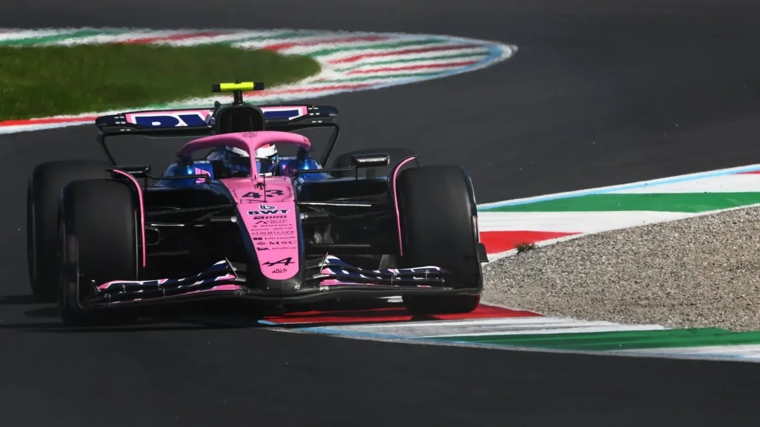 Franco Colapinto no logró superar la Q1 y largará 18° en Monza
