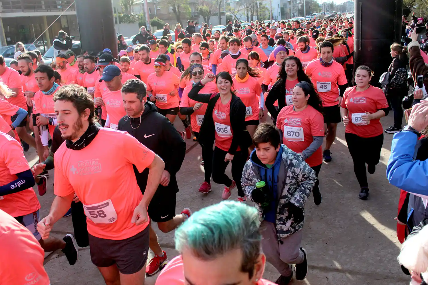 Actitud Solidaria. La de 2019 fue la última y superó los 900 inscriptos