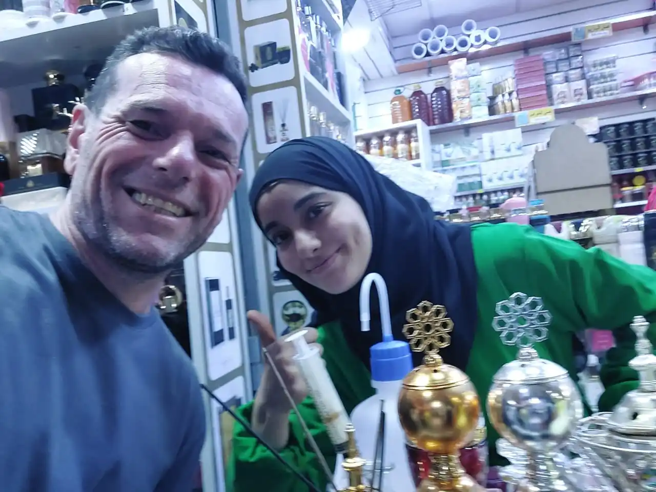 En el mercado Souk Lhad de Agadir-