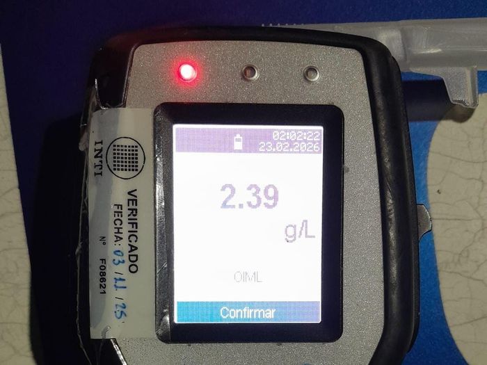 alcoholemia positiva, 3 conductores profesionales y 1 particular - 2