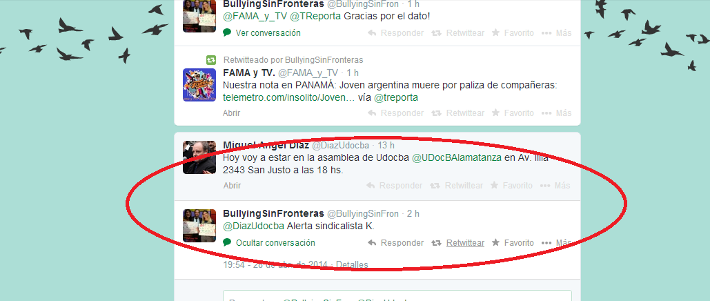 ONG contra el Bullying ataca y discrimina a periodistas y docentes
