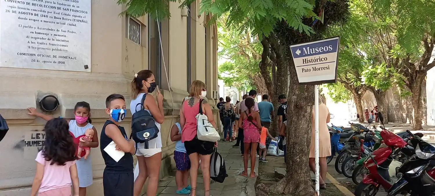 Llegaron Sinopharm al vacunatorio y comenzaron a aplicarlas de forma libre