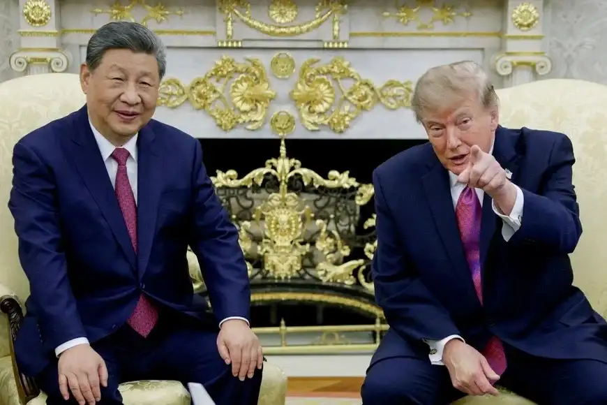Donald Trump recibió a Xi Jinping - 1