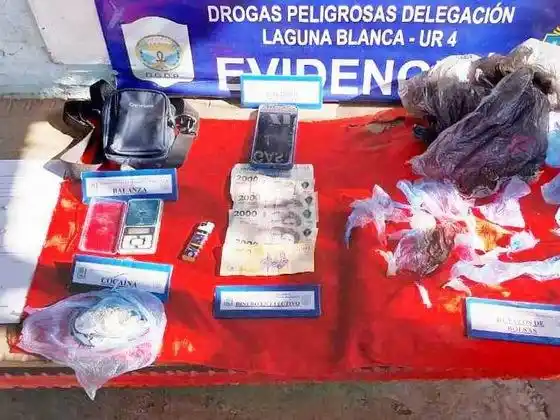 Golpe al narcocrimen en Laguna Blanca: 
Desarticulan dos centros de distribución de cocaína