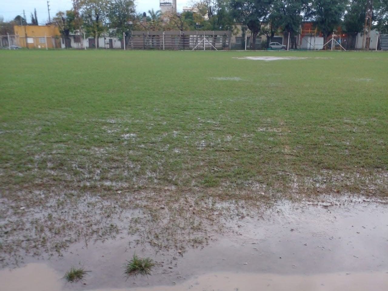 La final entre Atlético e Independencia será reprogramada por la lluvia que afectó a Baradero. Foto: Mundo Baradero.