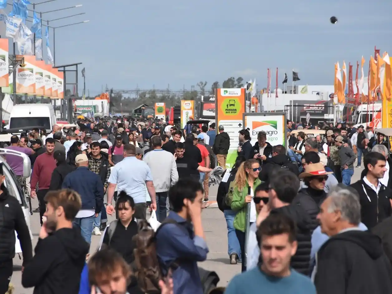 Expoagro. Los bancos fueron protagonistas del mayor evento del sector agropecuario. Imagen: Gentileza Expoagro.