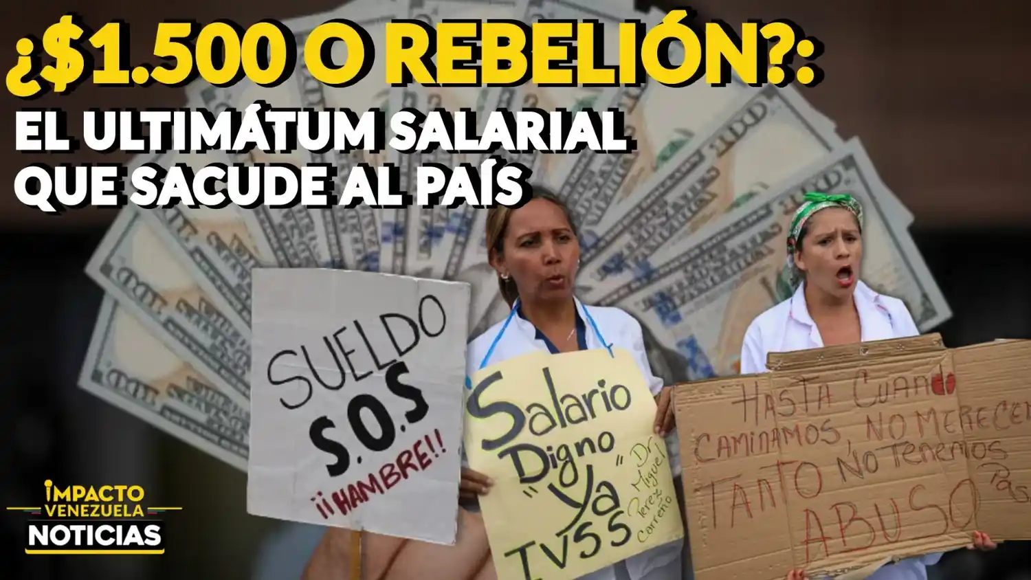 ¿$1.500 DE SUELDO?: Médicos exigen aumento y trabajadores calientan la calle este 12Mar