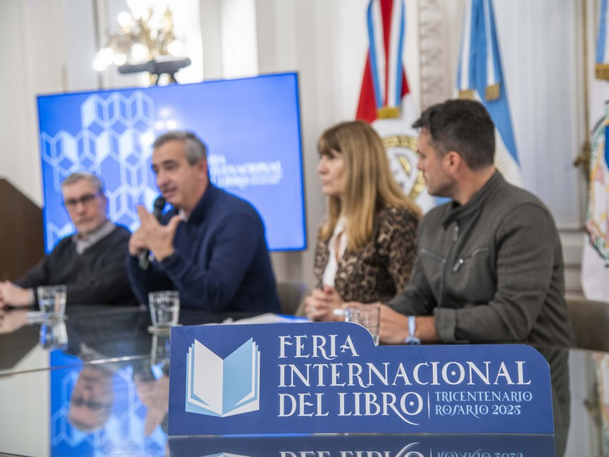 Presentaron la nueva edición de la Feria Internacional del Libro de Rosario que se realizará en octubre.