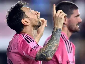 Messi será titular en Las Garzas en su visita a Cincinatti desde las 20:30 . Foto:IG Messi