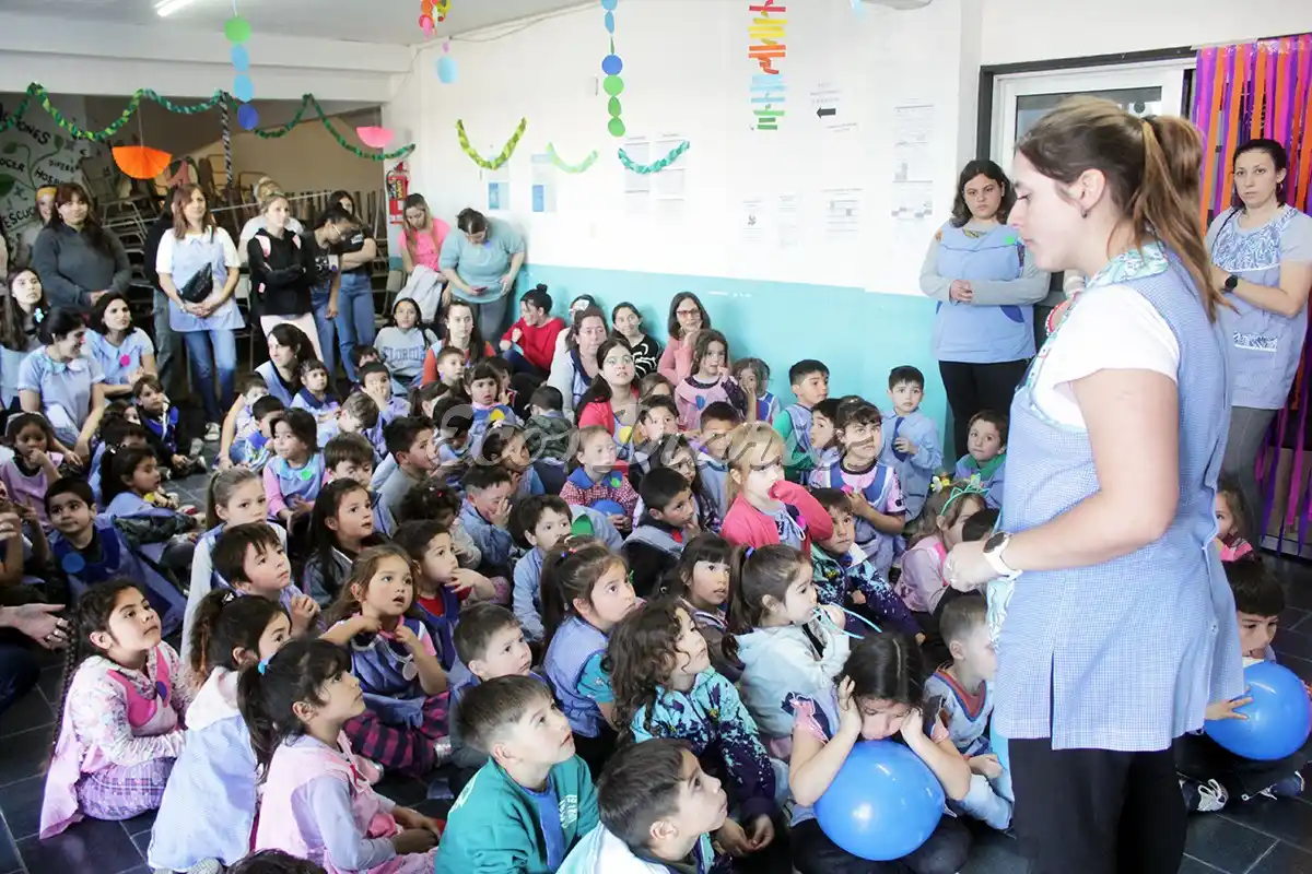 Actividad. Concurrieron alumnos del Jardín Nº 915