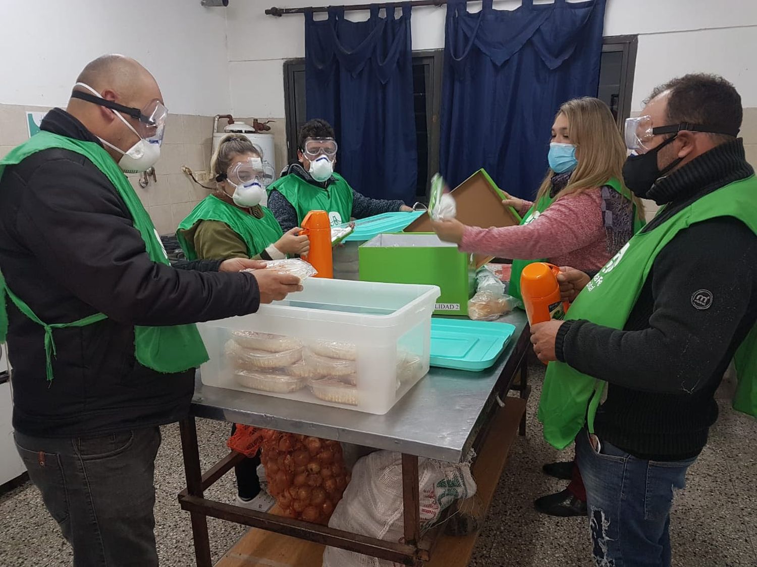 La Municipalidad reanudó la asistencia a personas en situación de calle