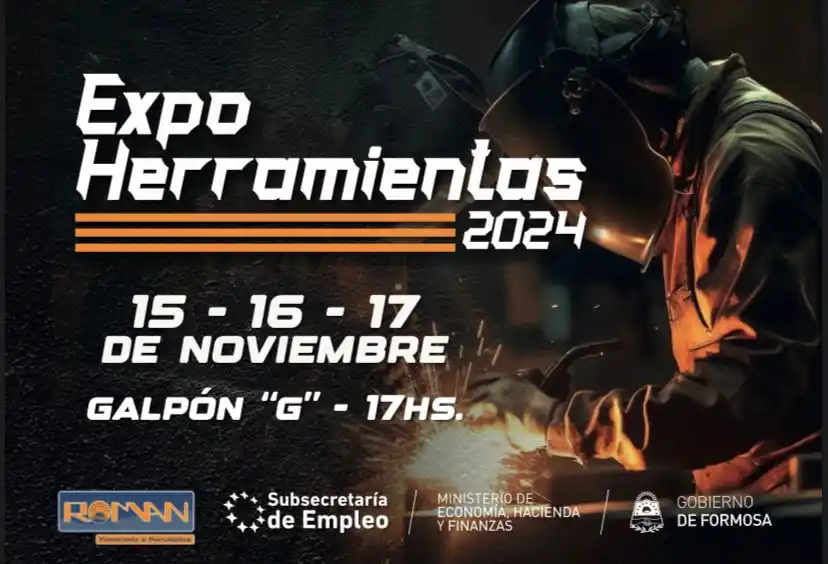Formosa será sede de la Expo Herramientas 2024