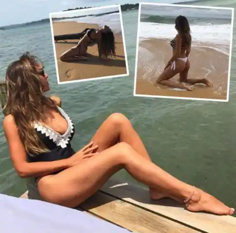Floppy Tesouro mostró su lomazo en las playas de Panamá