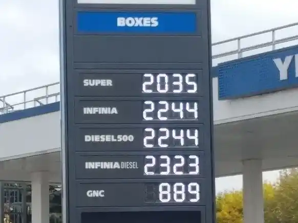 Estos son los valores de YPF al 14 de abril.