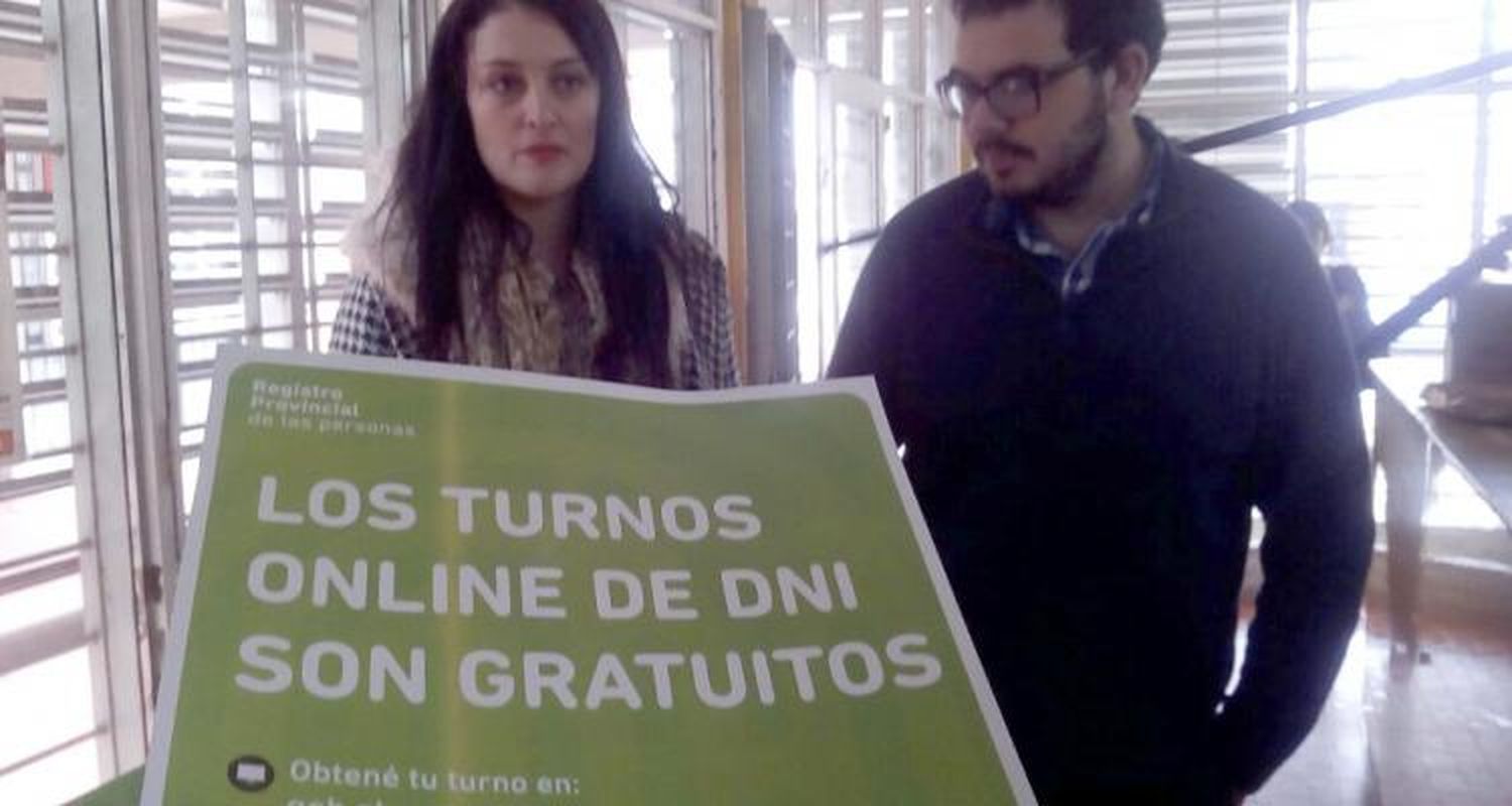 El Registro Civil tiene nueva Delegada  y otro sistema para los turnos de DNI