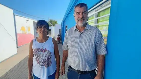 Andrea y Néstor, los padres de Micaela García.