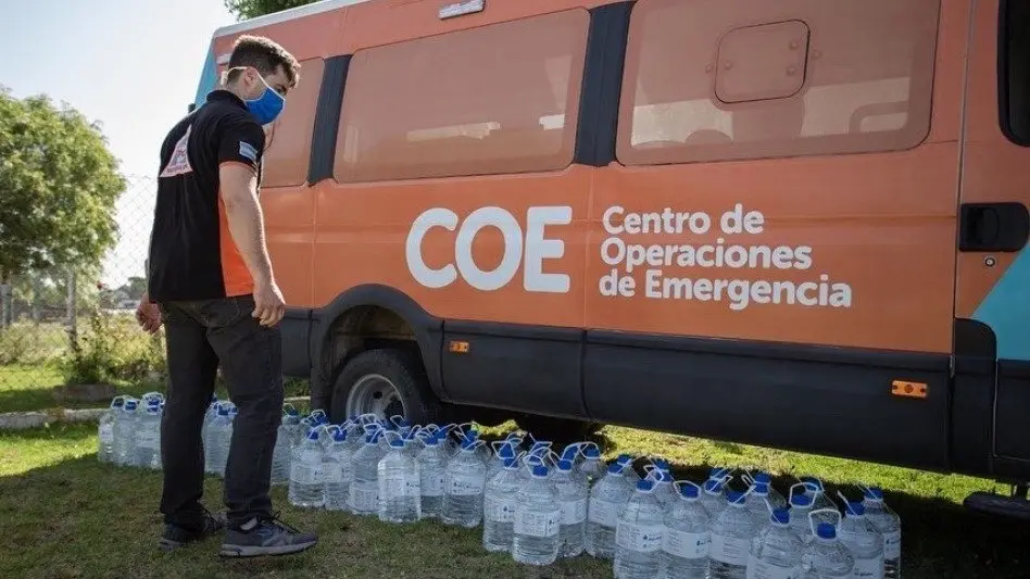 "Acercamos a la gente agua para consumo e higienización"