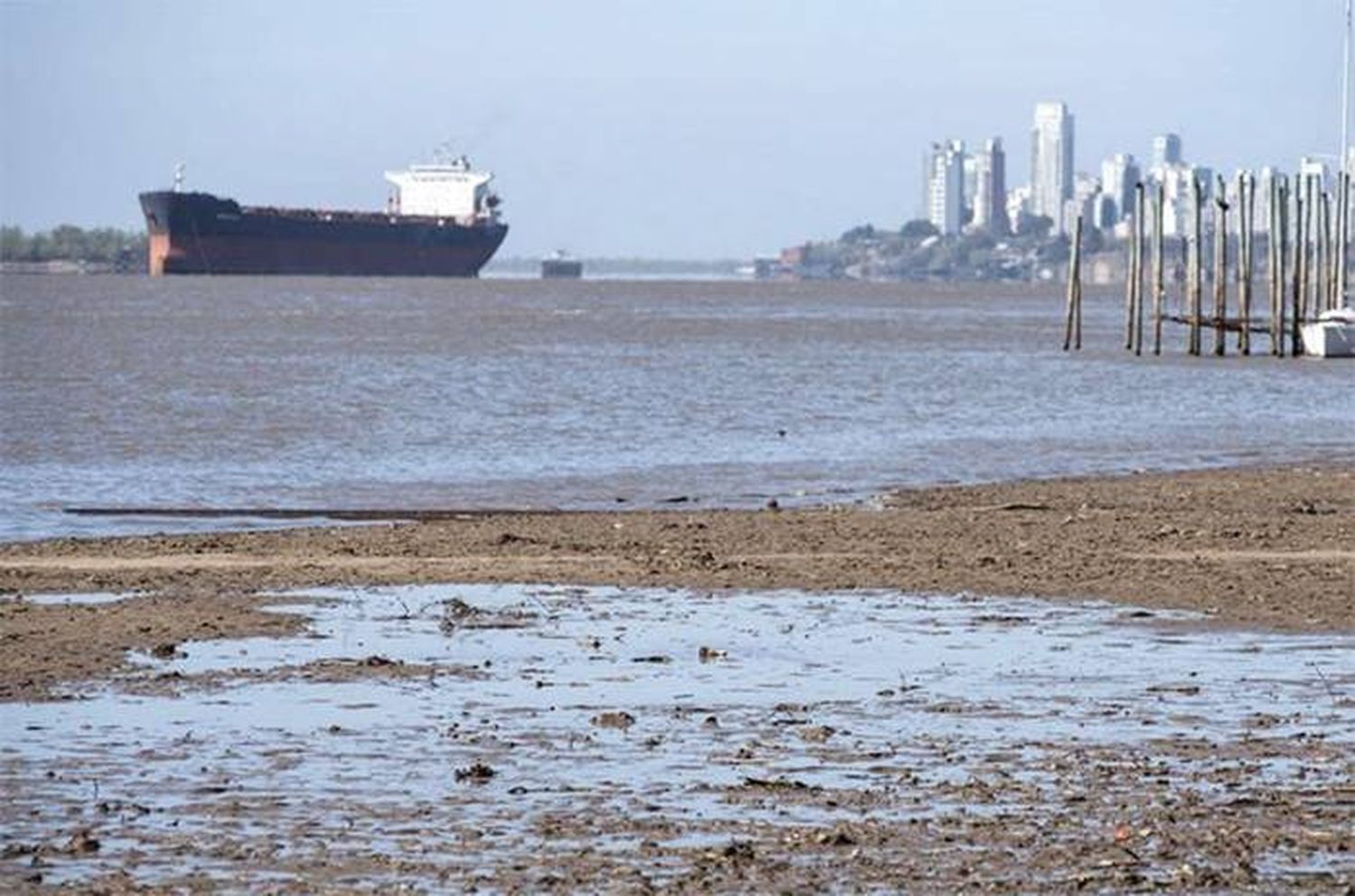 Preocupación mundial por  la bajante del río Paraná