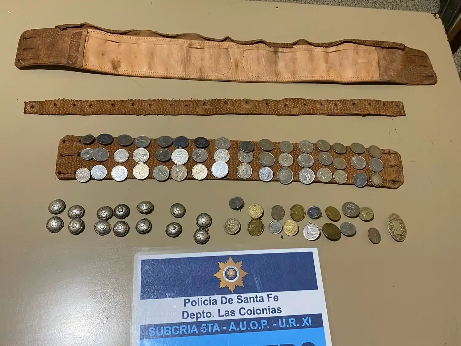 Recuperaron en Progreso una valiosa rastra gauchesca robada