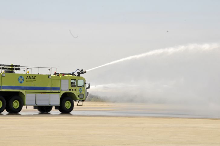 El aeropuerto de San Juan recibió una nueva autobomba