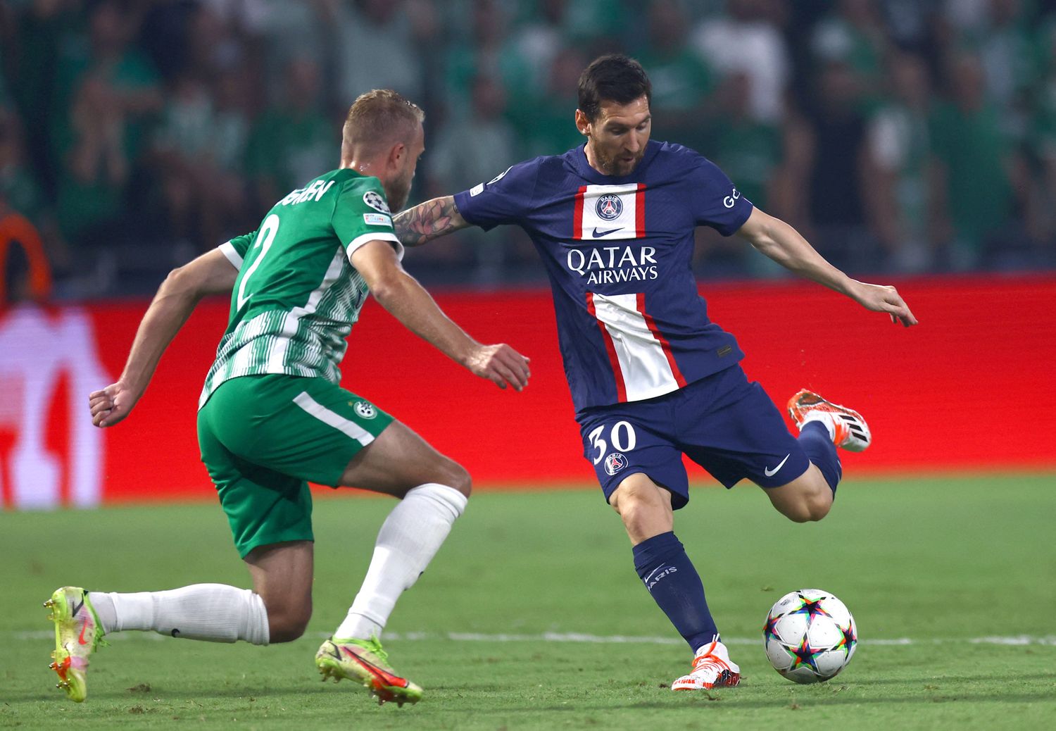 Messi anotó y asistió en el triunfo de PSG