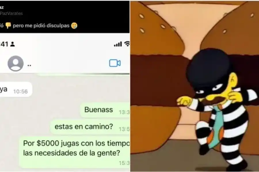 Fue estafada y un mensaje del estafador la dejó descolocada: “Mil disculpas, estoy en la cárcel y es de lo que vivo”