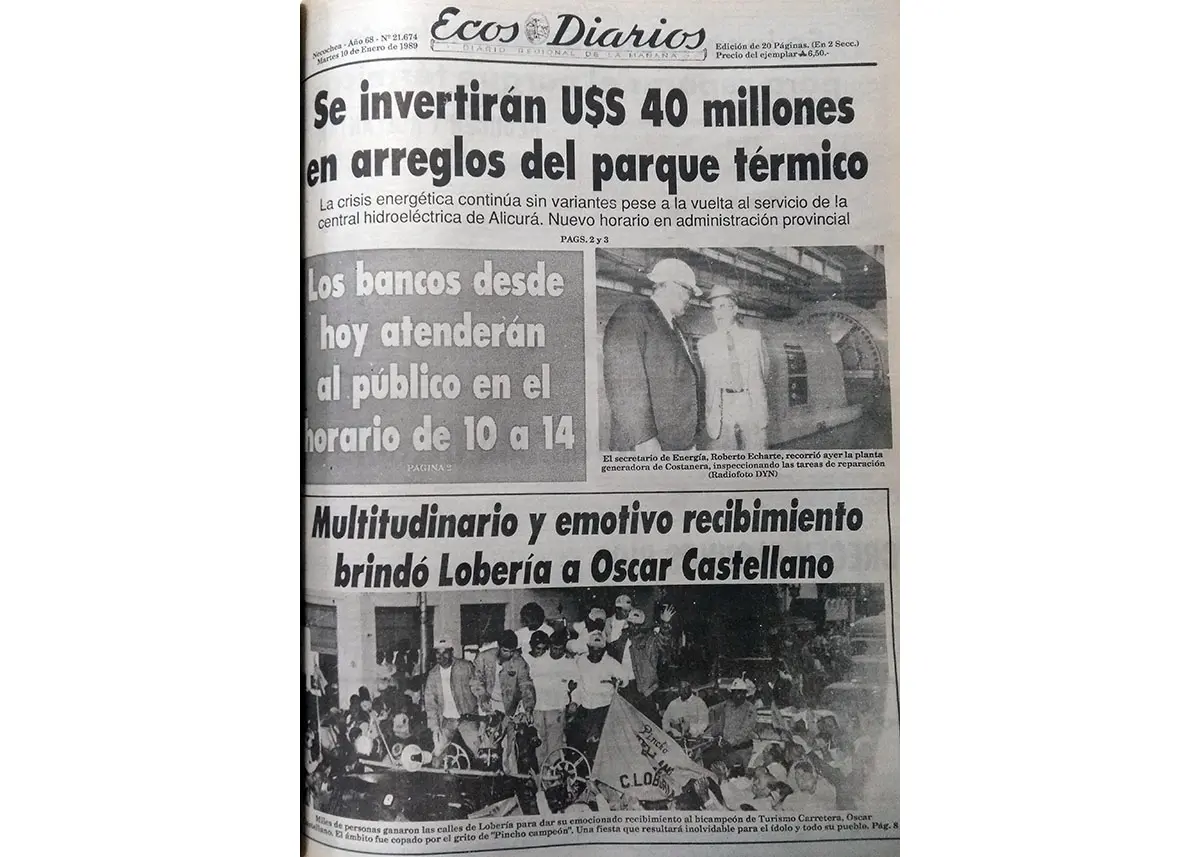 Martes 10 de enero de 1989