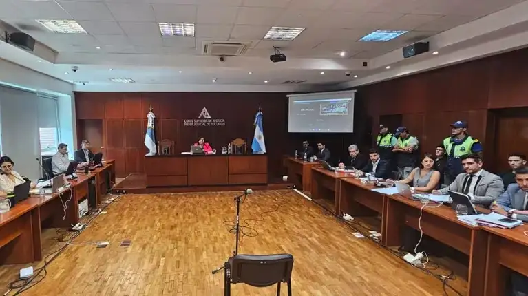 Los cuatro futbolistas de Vélez participaron de una audiencia clave en Tucumán.
