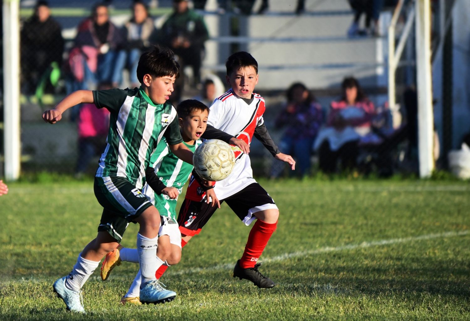 Los chicos cerraron un intenso fin de semana futbolístico