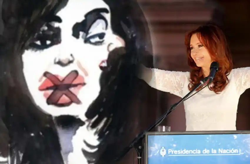 El día que Cristina Kirchner atacó a “Menchi” Sabat en un discurso en la Plaza de Mayo